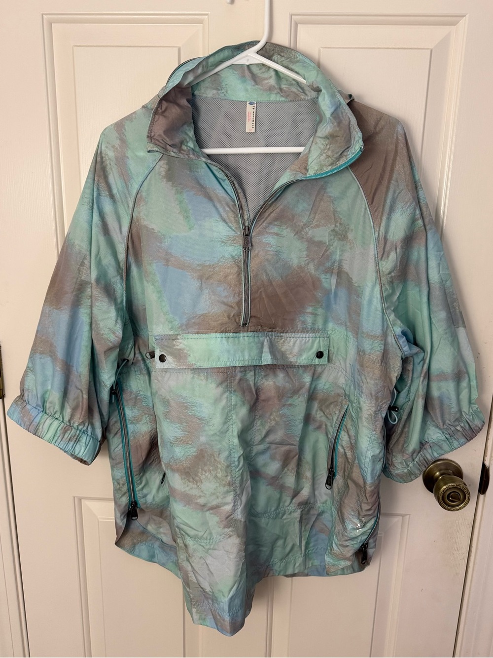 Free People Movement "To Dye For" Packable Jacket with Removable Hood - Picture 4 of 7